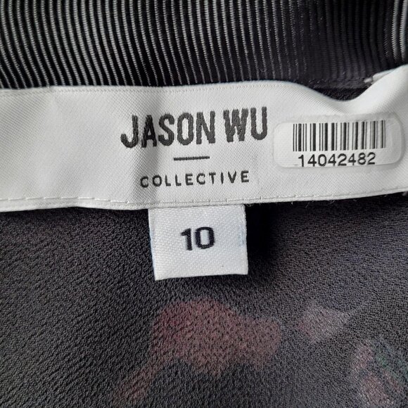 HP! NWOT Jason Wu Collective Lace Trim Floral Layered Tiered Boho Flowy Skirt - Picture 13 of 15